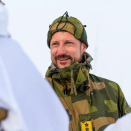 8. - 10. mars: Kronprins Haakon deltar på militærøvelsen Joint Viking. Foto: Christina Gjertsen, Forsvaret.